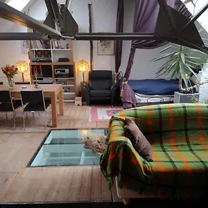Appartement Artistic Loft With Big Sun Terrace Gand